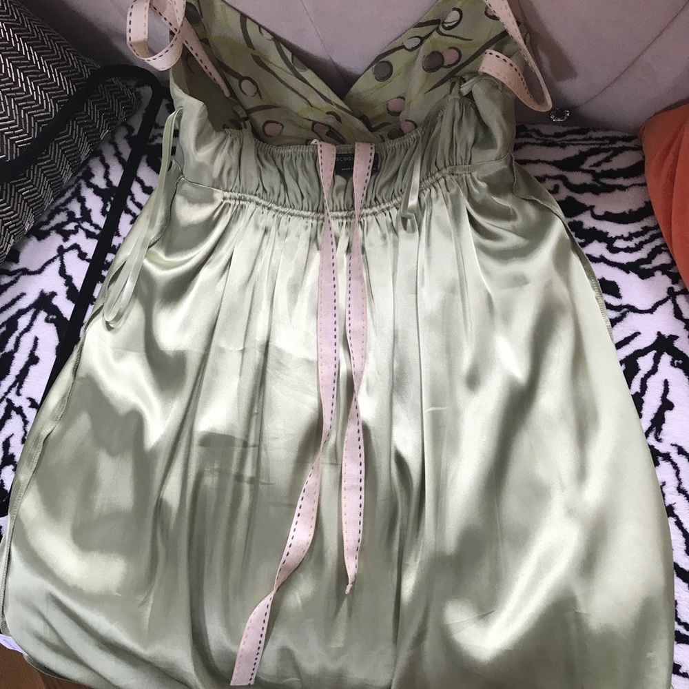 BCBG Maxazria silk dress Sz 4 - Picture 5 of 6
